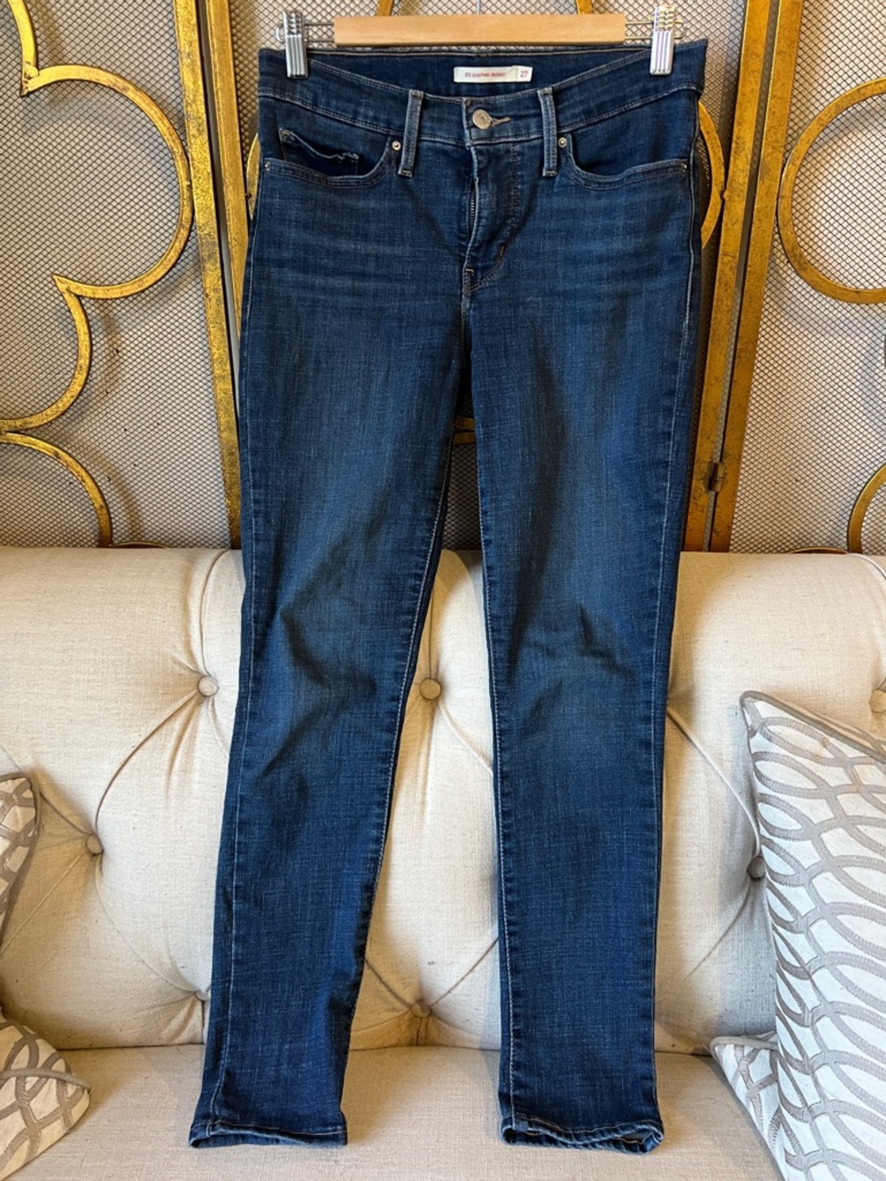 Levi's Dark Indigo Skinny Jeans